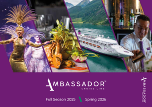 Ambassador Cruise Line Full Season 2025 2026